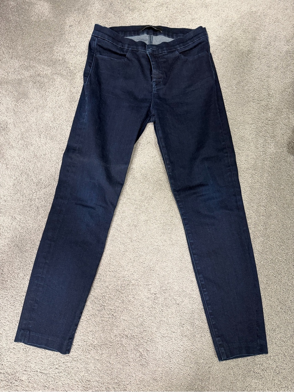 J Brand Dark Navy Ankle Crop Jeans